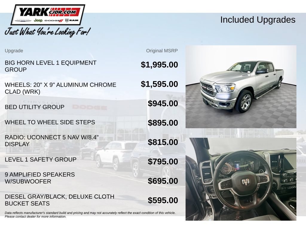 Certified 2023 RAM 1500 Big Horn AWD/4WD image 6