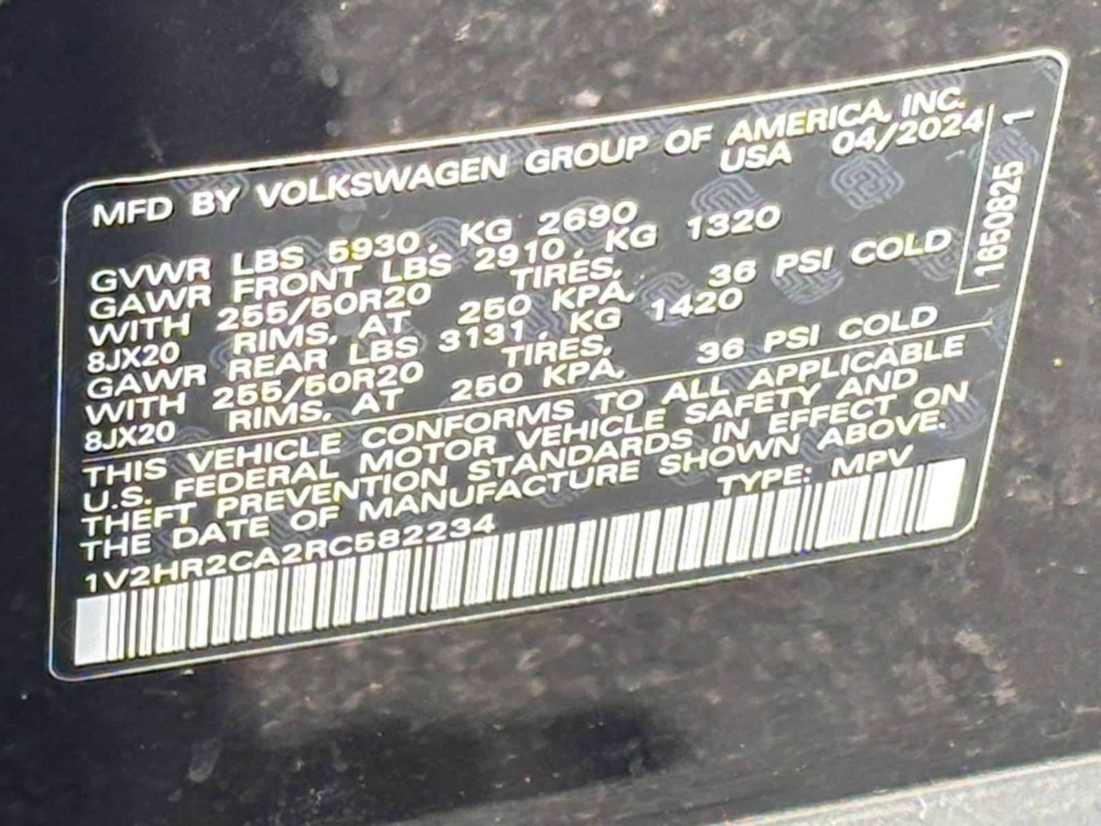 Used 2024 Volkswagen Atlas SE AWD/4WD image 29