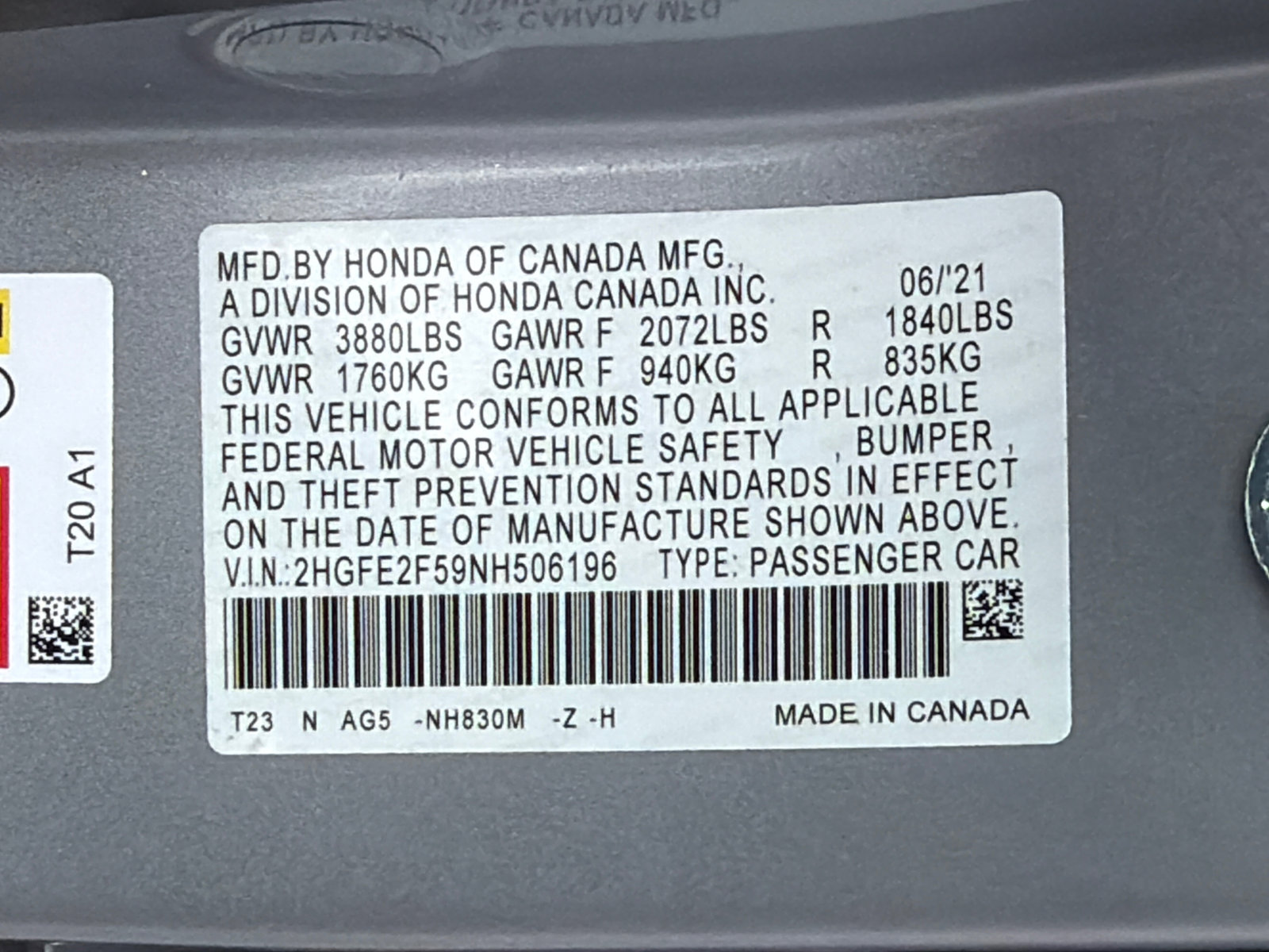 Used 2022 Honda Civic Sport image 33