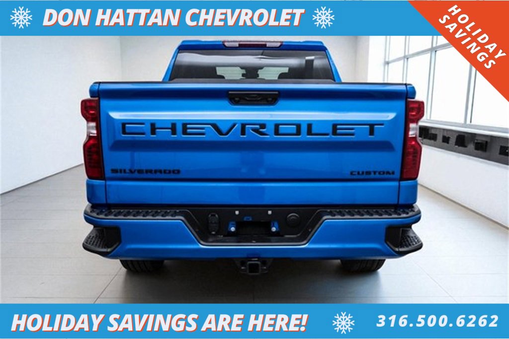 New 2025 Chevrolet Silverado 1500 Custom w/ LPO, Dark Essentials Package image 34