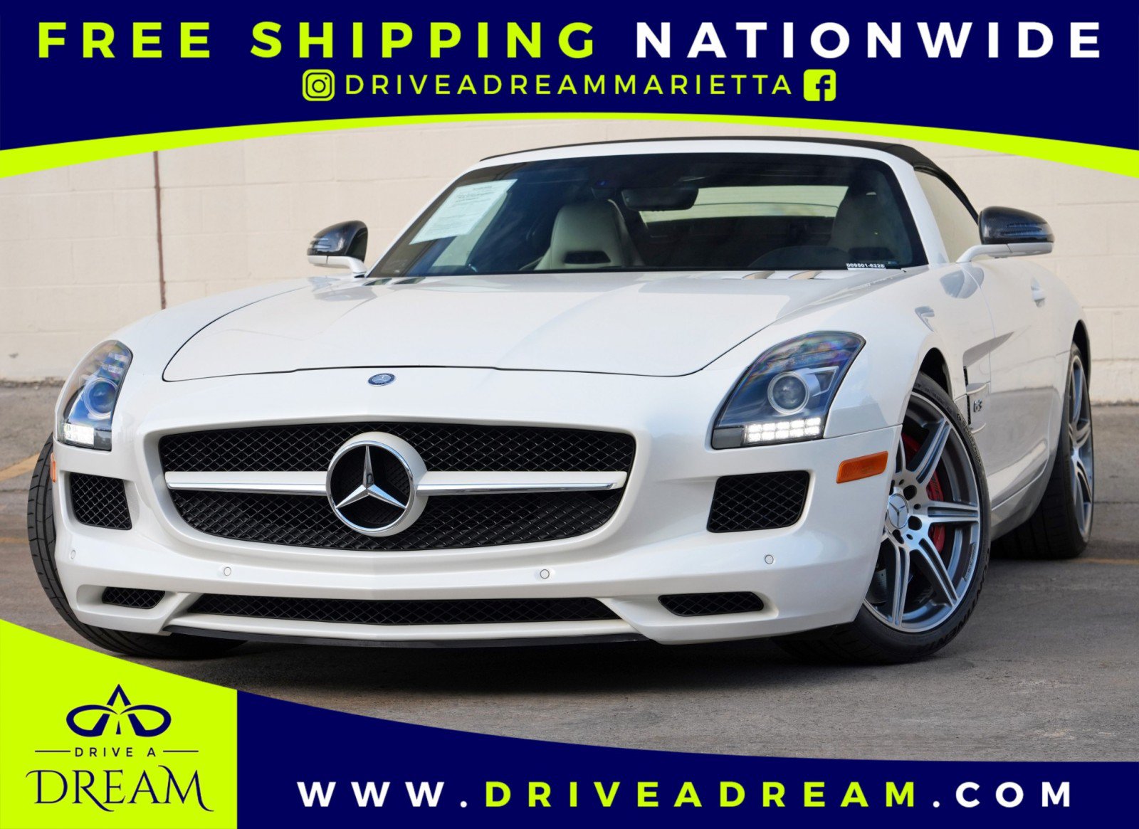 Used 2012 Mercedes-Benz SLS AMG Roadster video 1