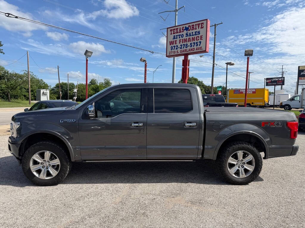 Used 2018 Ford F150 Platinum w/ Equipment Group 701A Luxury AWD/4WD image 4