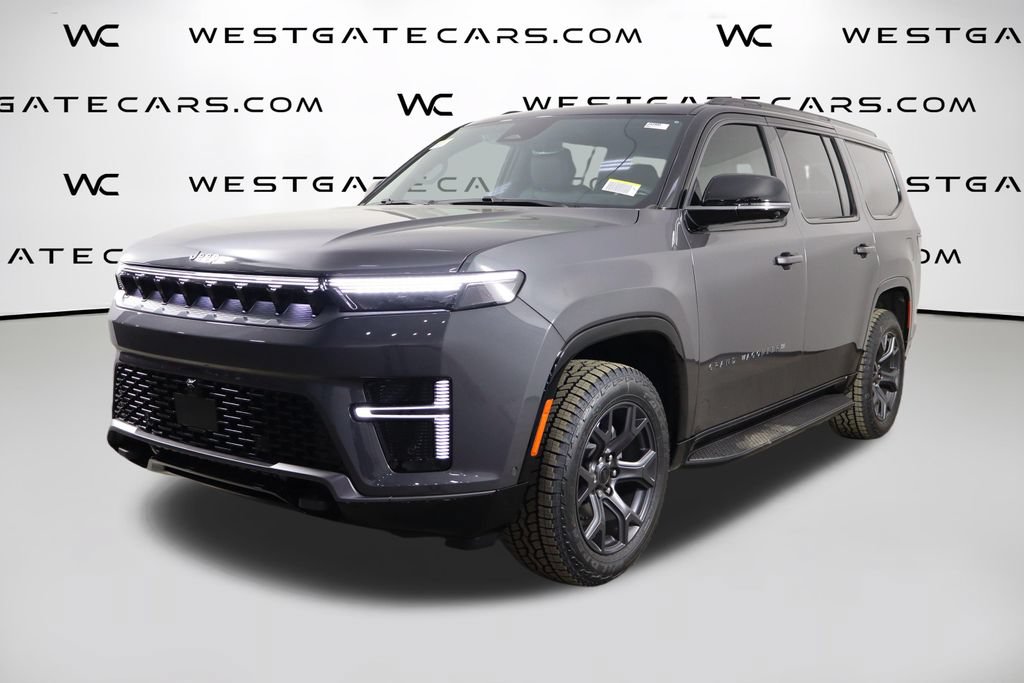 New 2026 Jeep Grand Wagoneer 4WD w/ Quick Order Packge 29V Upland 360° Tour