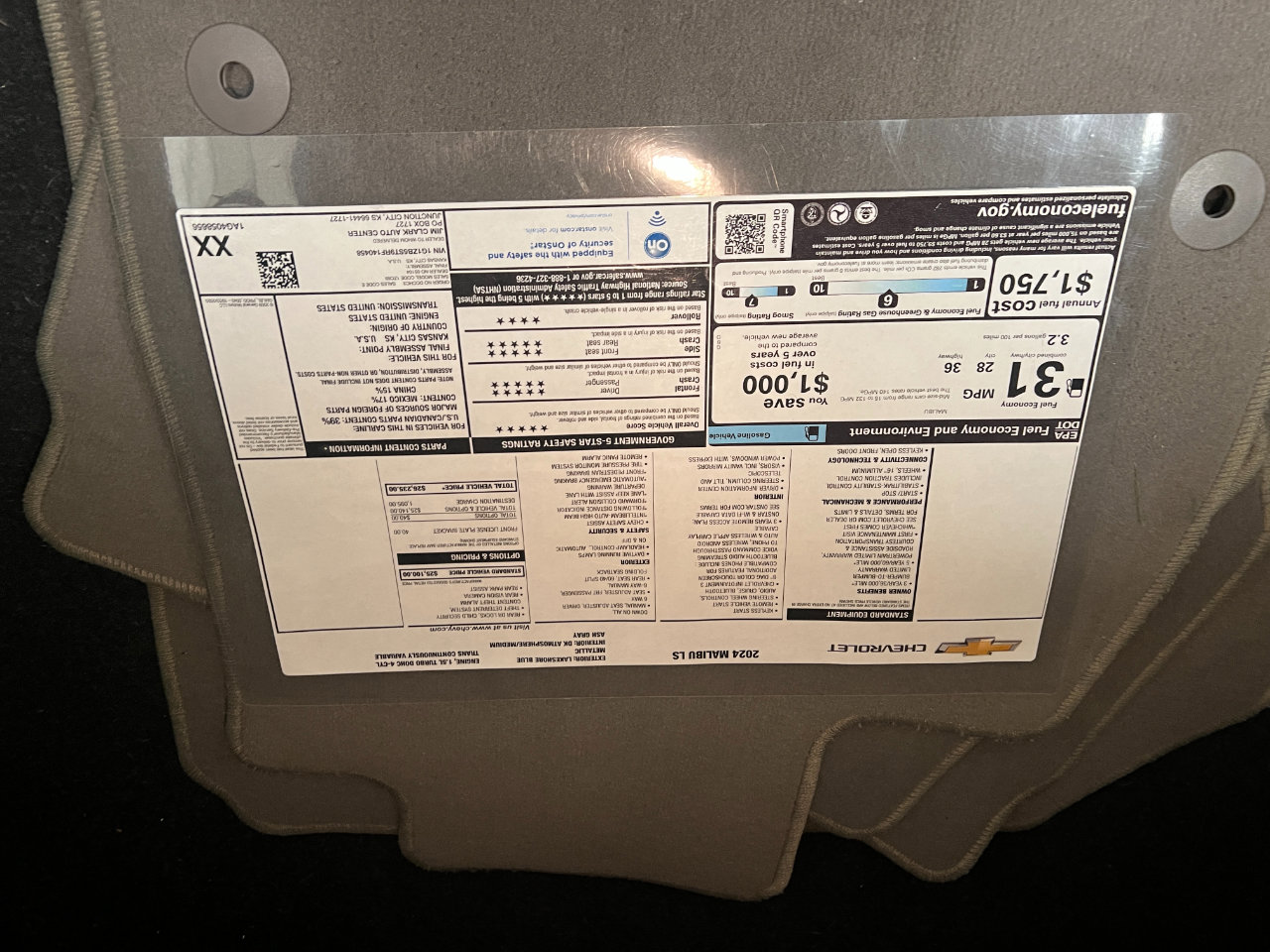 Used 2024 Chevrolet Malibu LS image 41