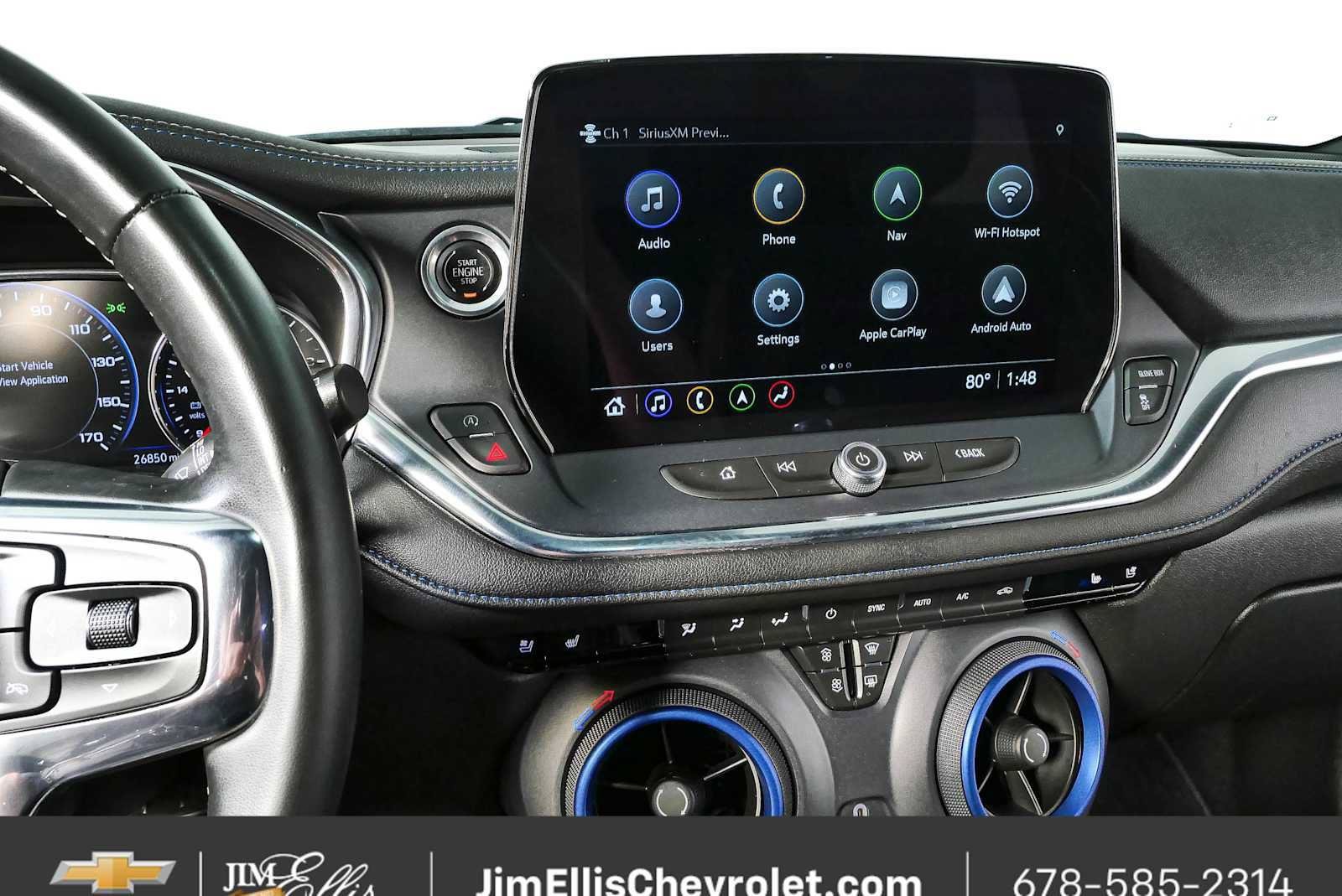 Certified 2023 Chevrolet Blazer RS w/ Driver Confidence II Package AWD/4WD image 13