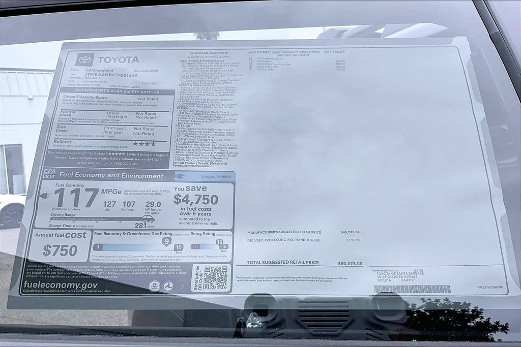 New 2026 Toyota bZ Woodland AWD/4WD image 14