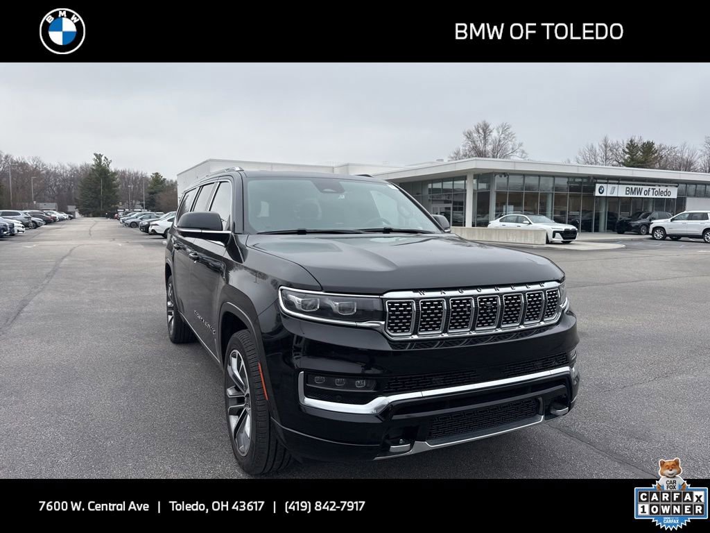 Used 2023 Jeep Grand Wagoneer L Series III w/ Rear Seat Video Group 1 image 1