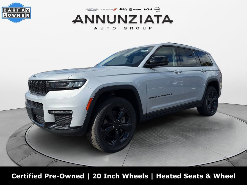 Certified 2022 Jeep Grand Cherokee L Limited w/ Black Appearance Package