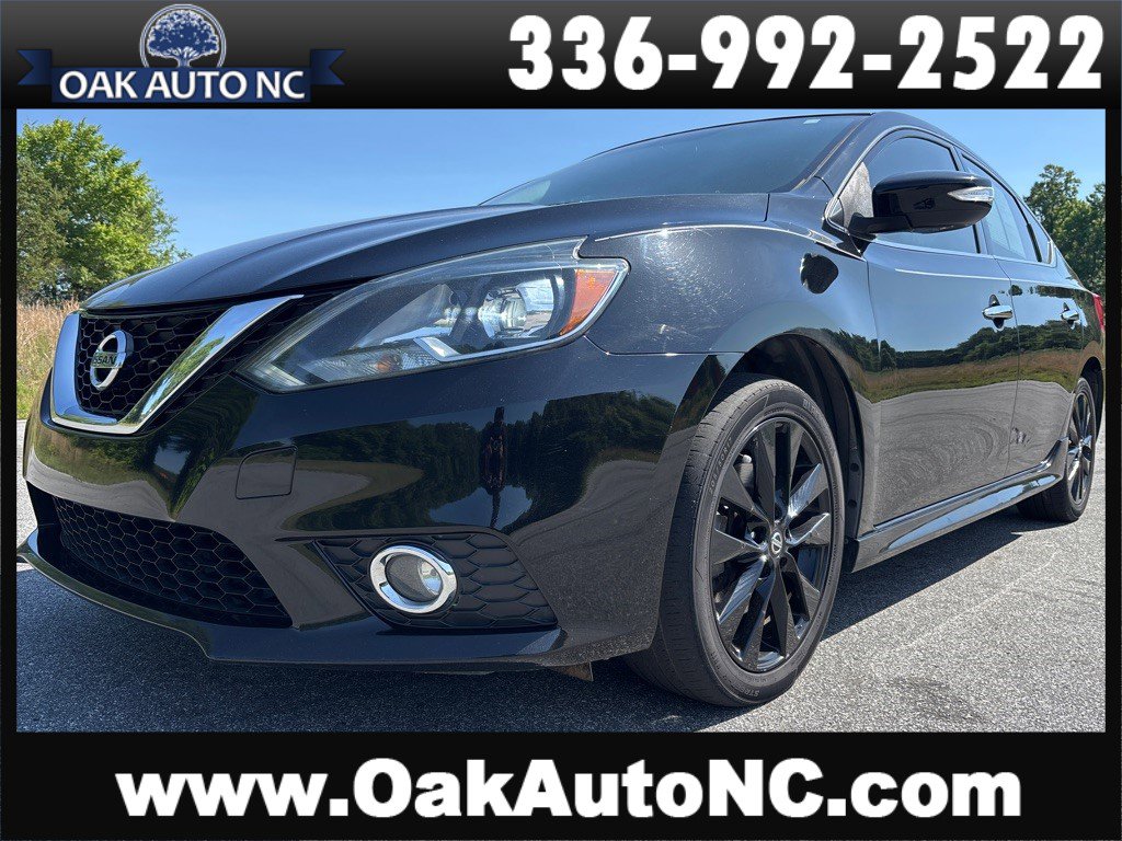 Used 2017 Nissan Sentra SR Turbo w/ SR Midnight Edition FWD image 1