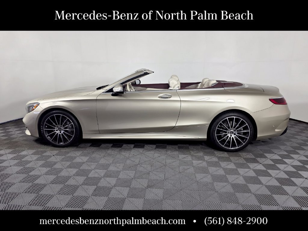 Used 2019 Mercedes-Benz S 560 Cabriolet image 3