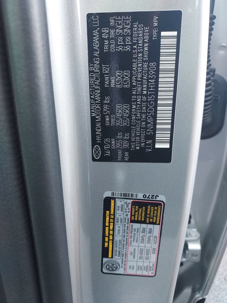 New 2026 Hyundai Santa Fe Calligraphy AWD/4WD image 26