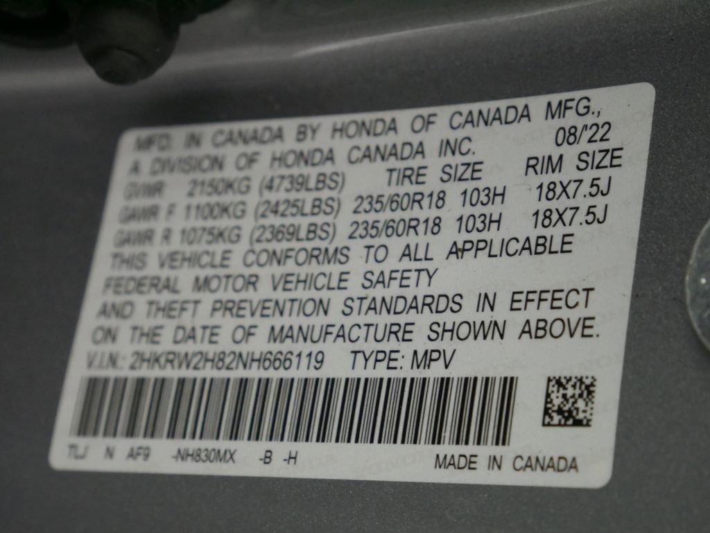 Used 2022 Honda CR-V EX-L image 17