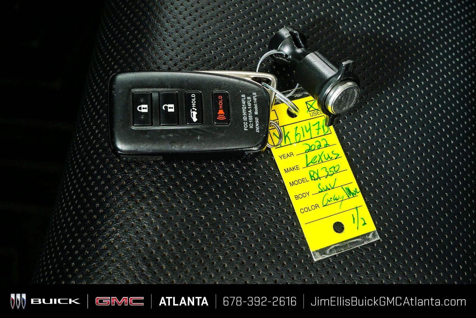 Used 2022 Lexus RX 350 FWD w/ Premium Package image 38