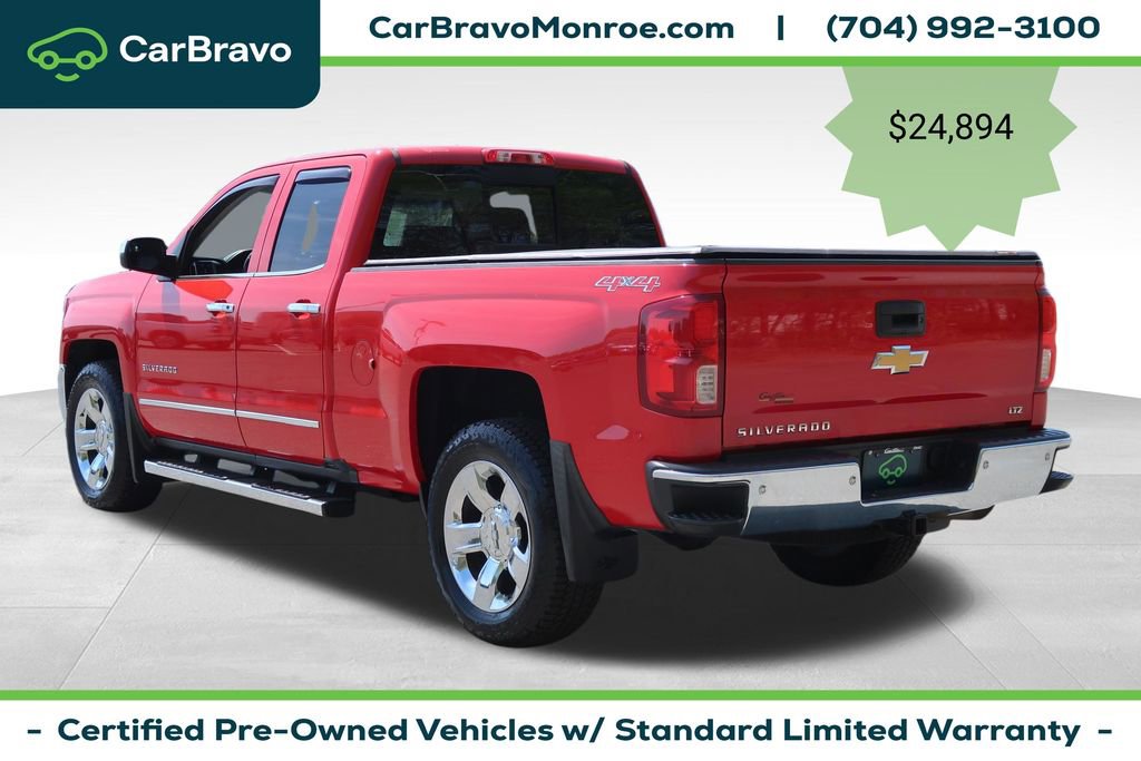 Certified 2016 Chevrolet Silverado 1500 LTZ w/ LTZ Plus Package AWD/4WD image 9