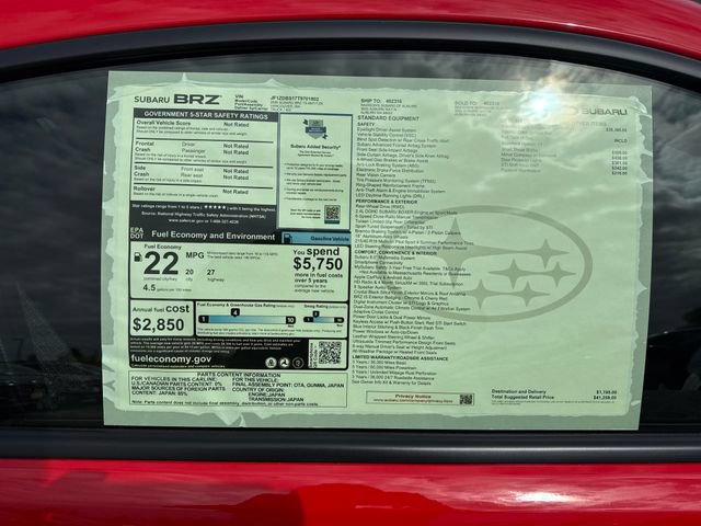 New 2026 Subaru BRZ tS RWD image 34