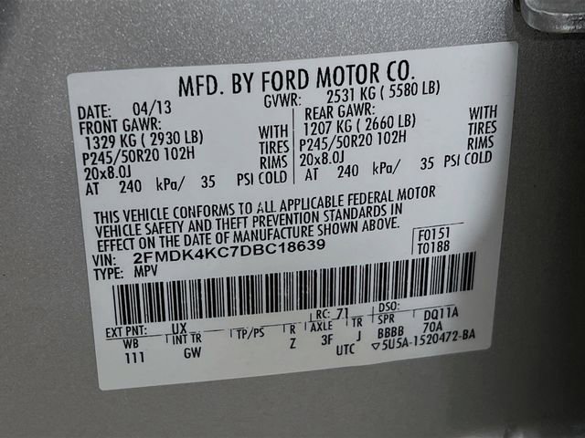 Used 2013 Ford Edge Limited AWD/4WD image 27