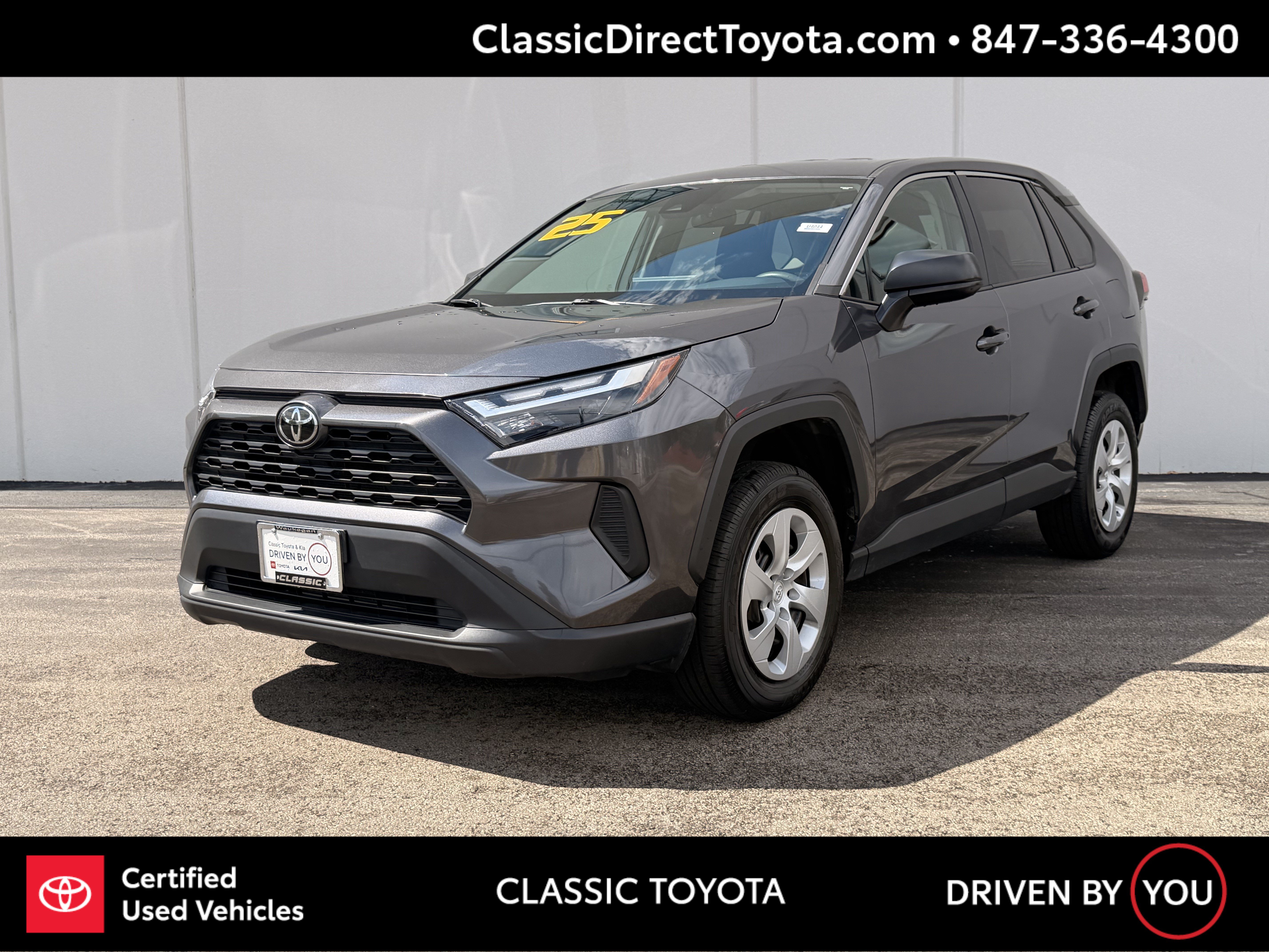 Certified 2025 Toyota RAV4 LE
