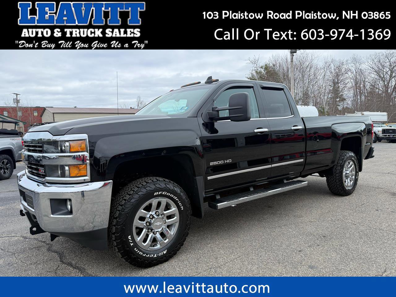 Used 2015 Chevrolet Silverado 2500 LTZ w/ Z71 Package, Off-Road AWD/4WD image 1