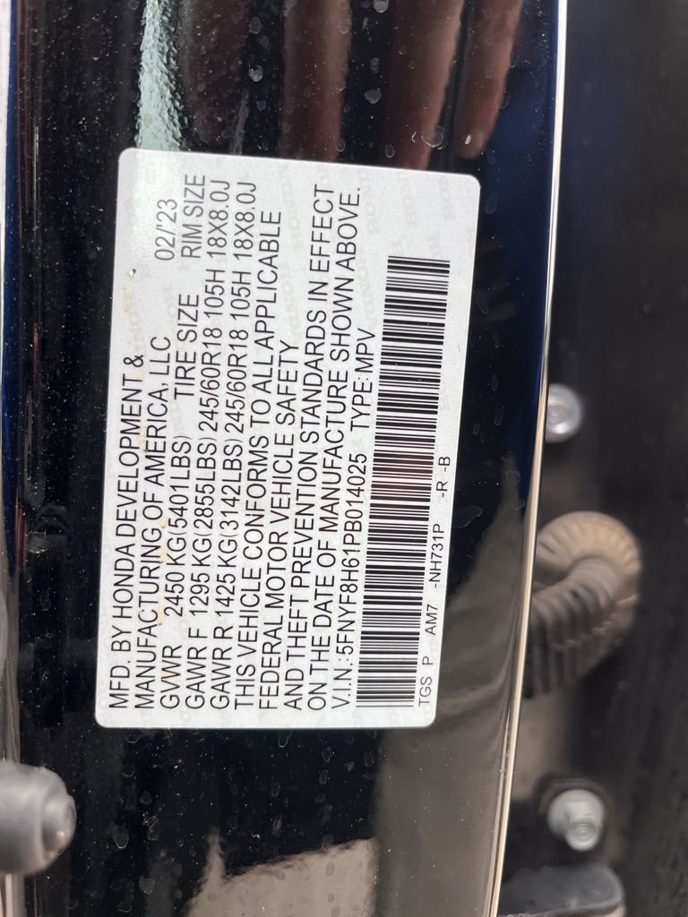 Certified 2023 Honda Passport TrailSport image 11
