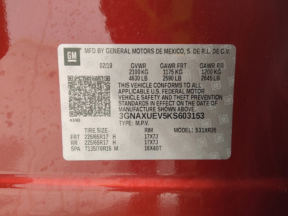 Used 2019 Chevrolet Equinox LT image 33