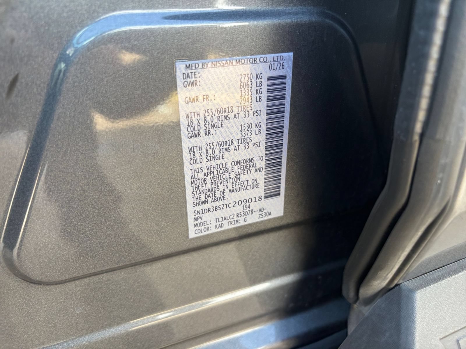 Used 2026 Nissan Pathfinder SV FWD image 32