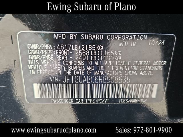 Used 2024 Subaru Impreza 2.0i image 29