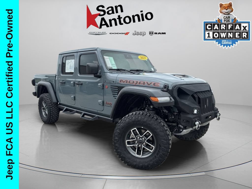 Certified 2025 Jeep Gladiator Mojave w/ Convenience Group AWD/4WD image 1