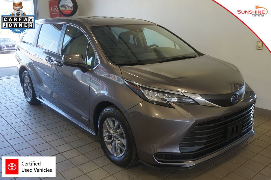 Certified 2021 Toyota Sienna LE