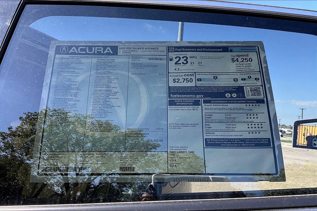 New 2025 Acura RDX SH-AWD w/ Advance Package image 30