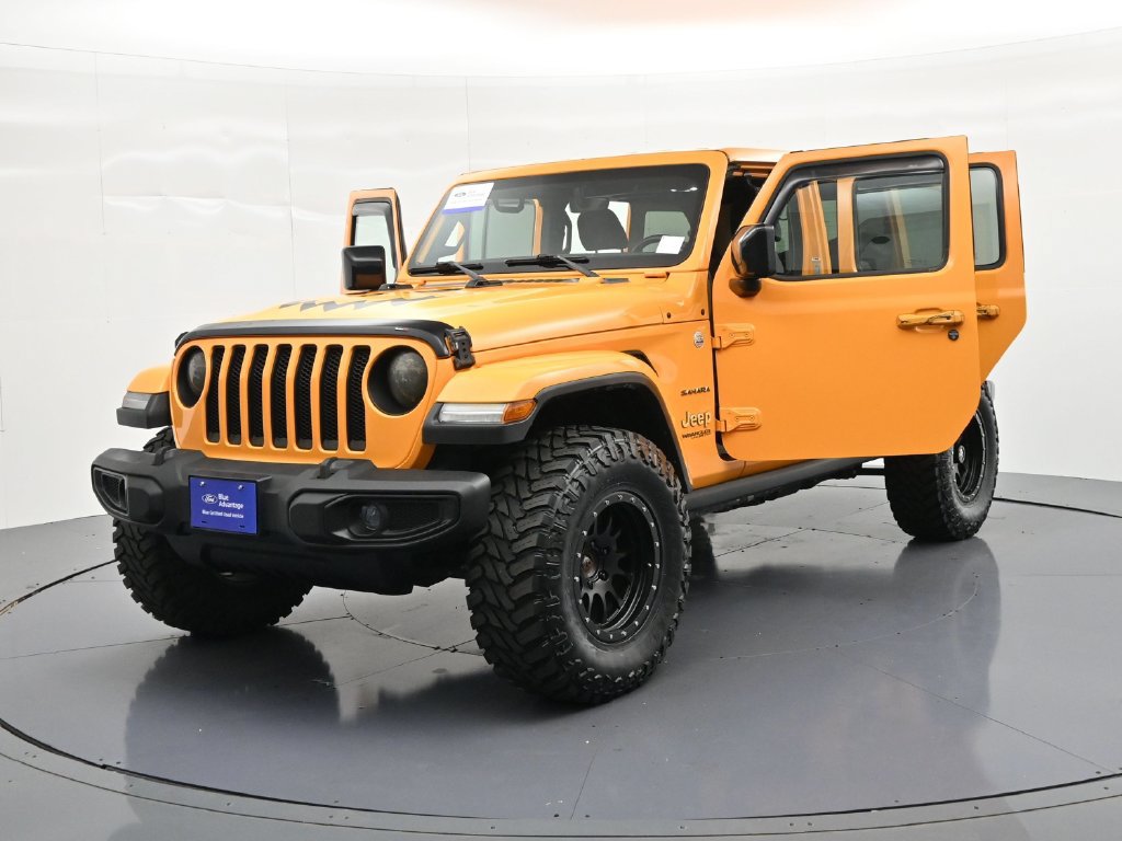 Used 2021 Jeep Wrangler Unlimited Sahara AWD/4WD image 25