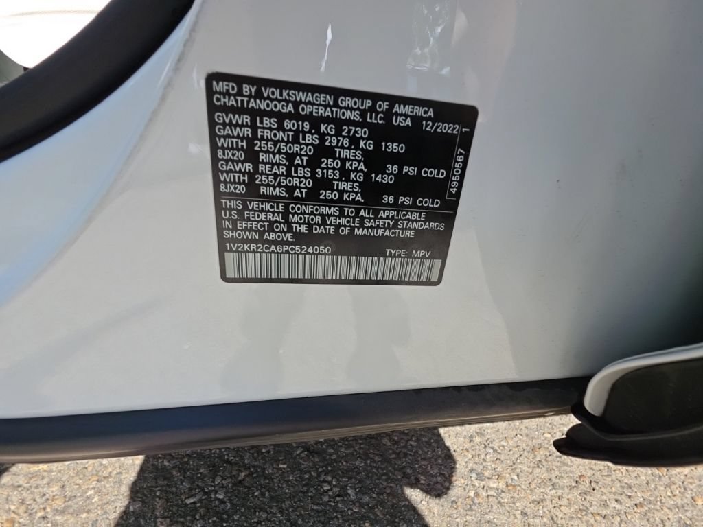 Used 2023 Volkswagen Atlas SE w/ Panoramic Sunroof Package AWD/4WD image 31