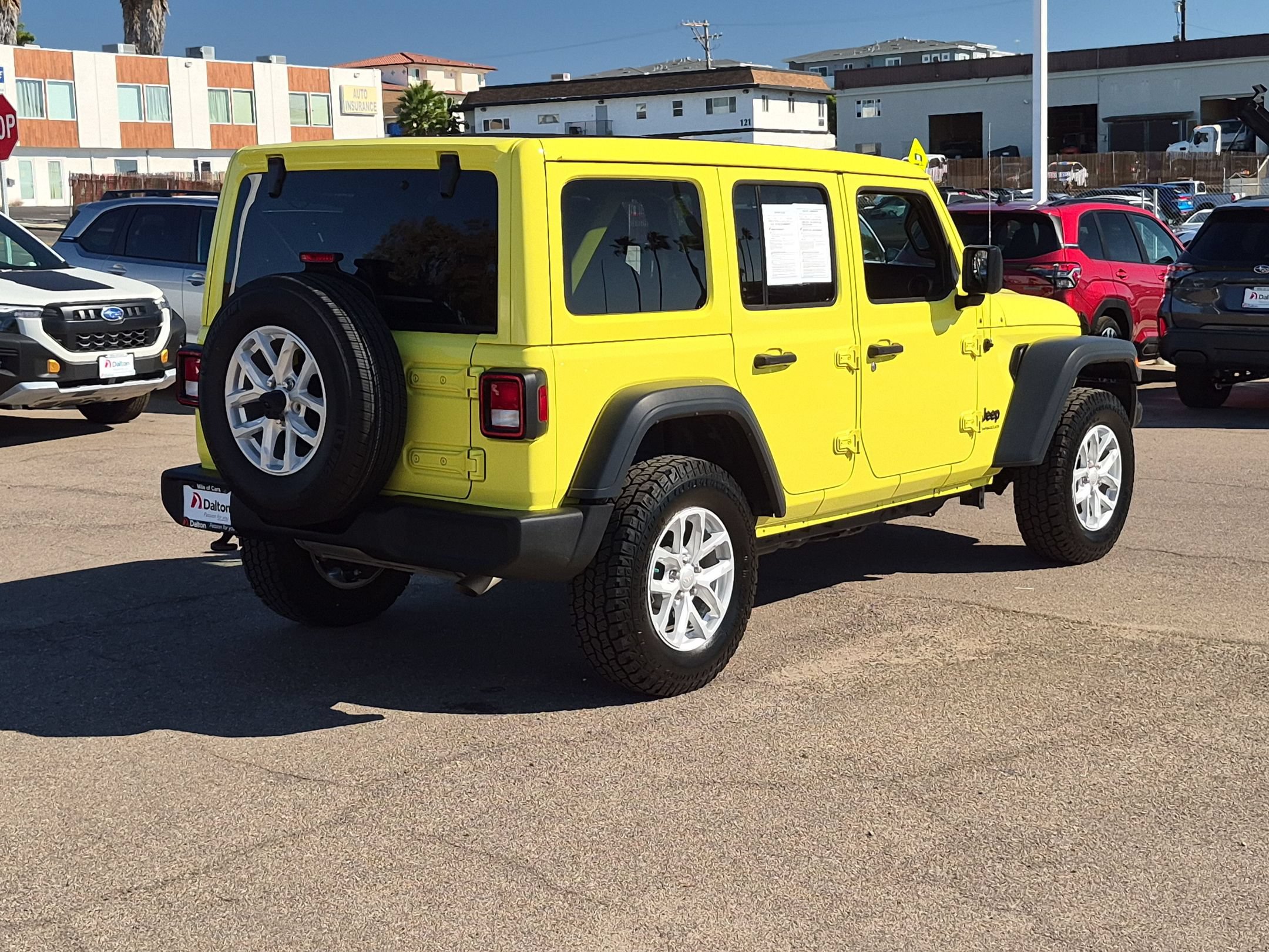 Used 2023 Jeep Wrangler Unlimited Sport w/ Sun And Sound Package AWD/4WD image 8