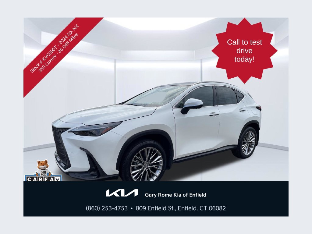 Used 2024 Lexus NX 350 AWD w/ Vision Package