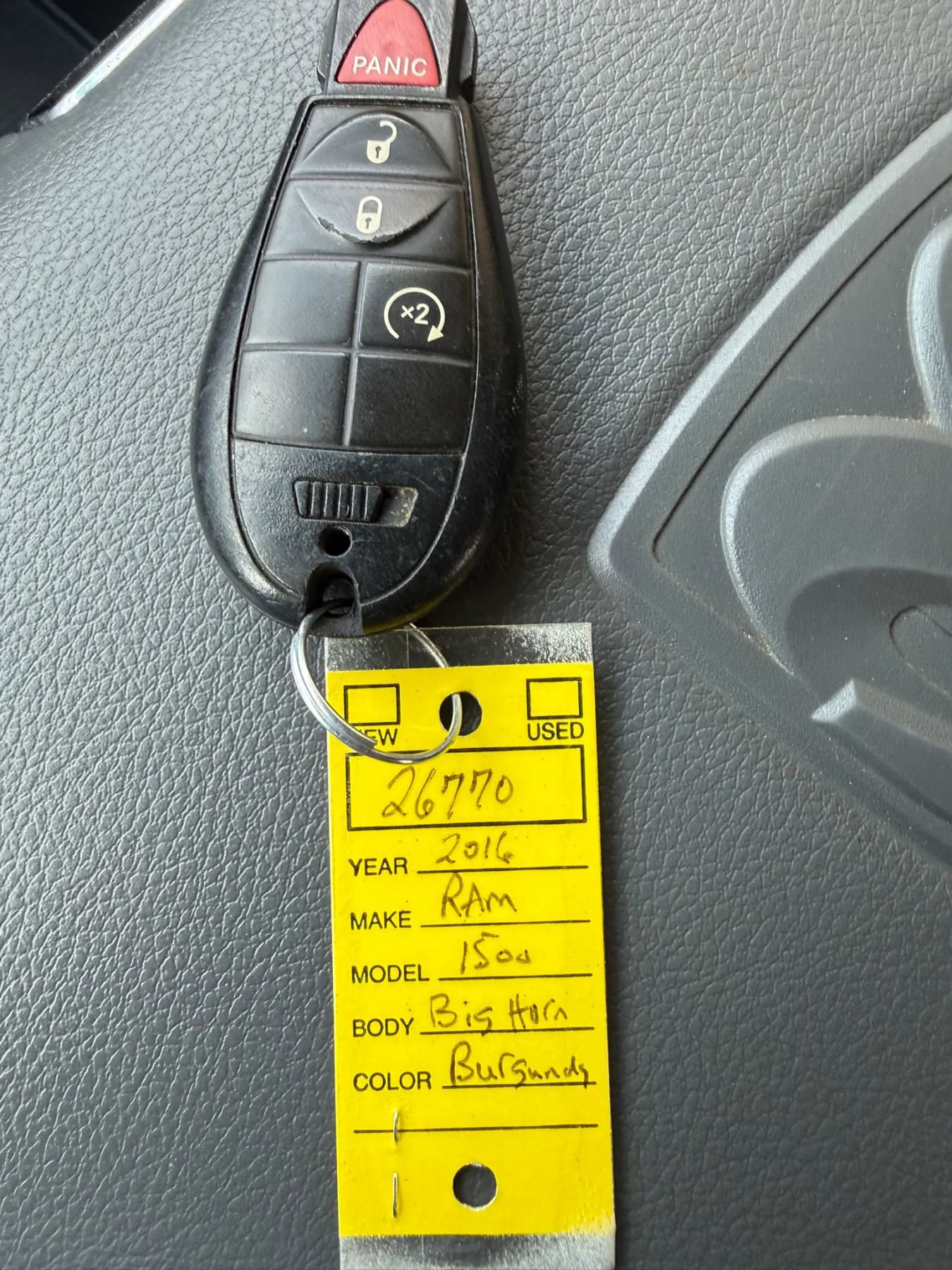 Used 2016 RAM 1500 Big Horn RWD image 27