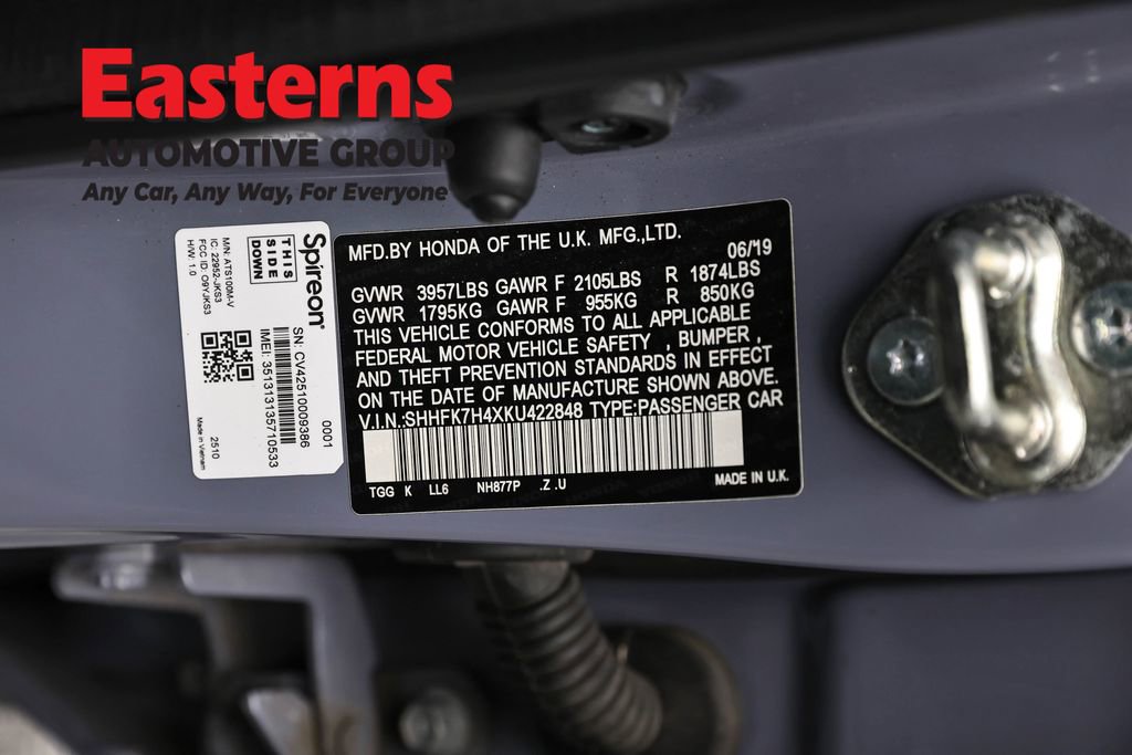 Used 2019 Honda Civic Sport image 33