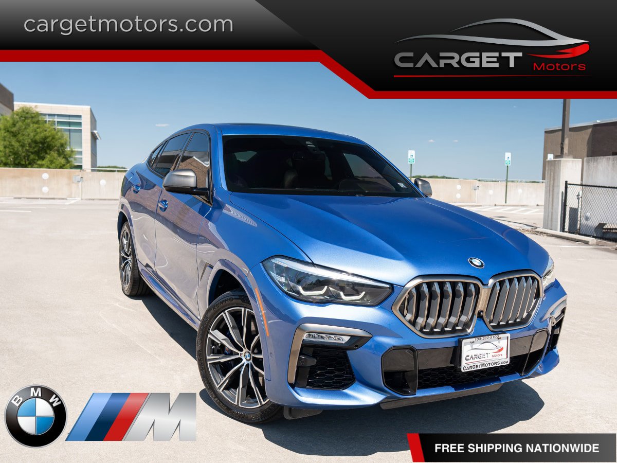 Used 2020 BMW X6 M50i w/ Premium Package AWD/4WD image 1