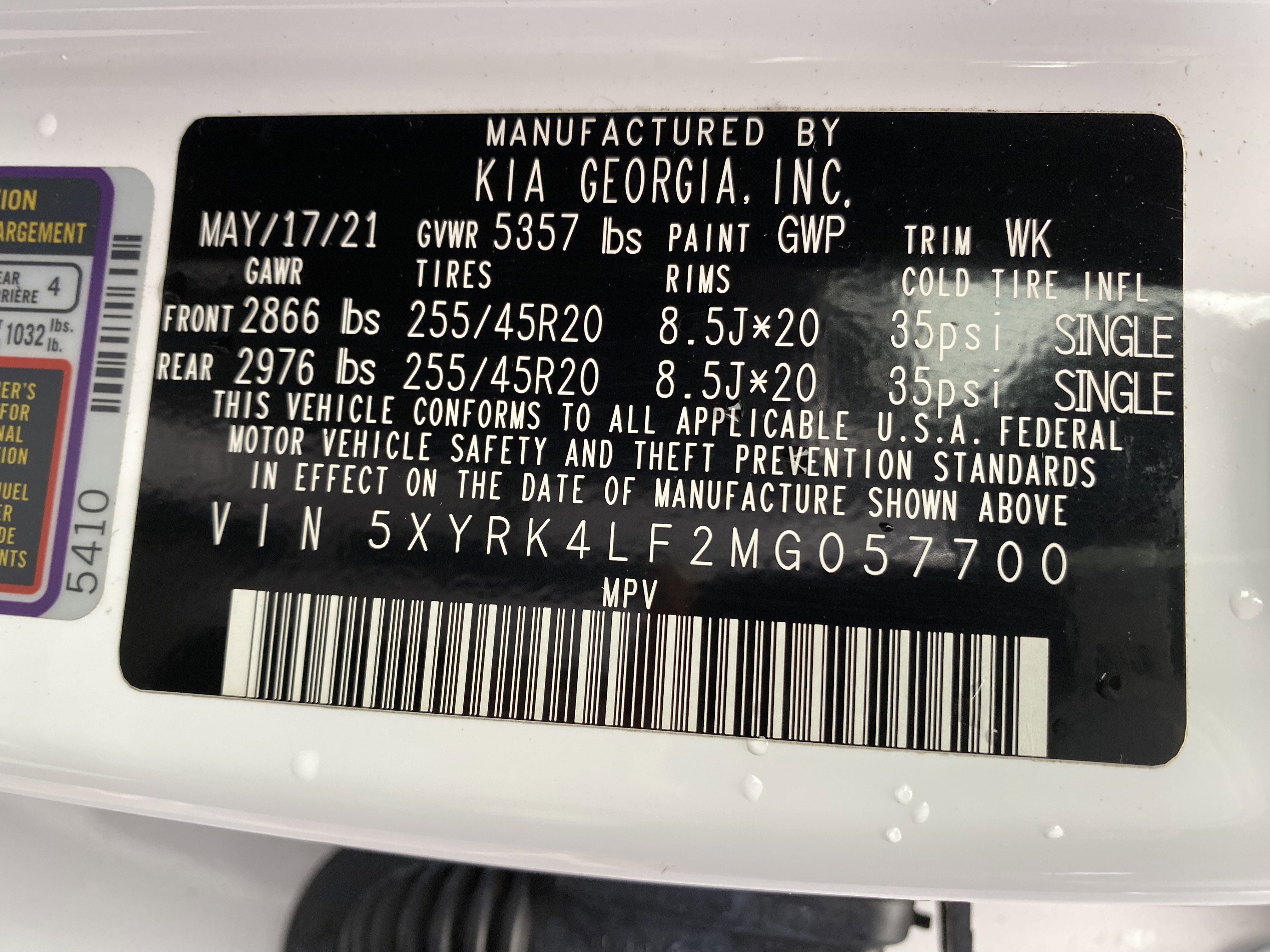 Used 2021 Kia Sorento SX image 39