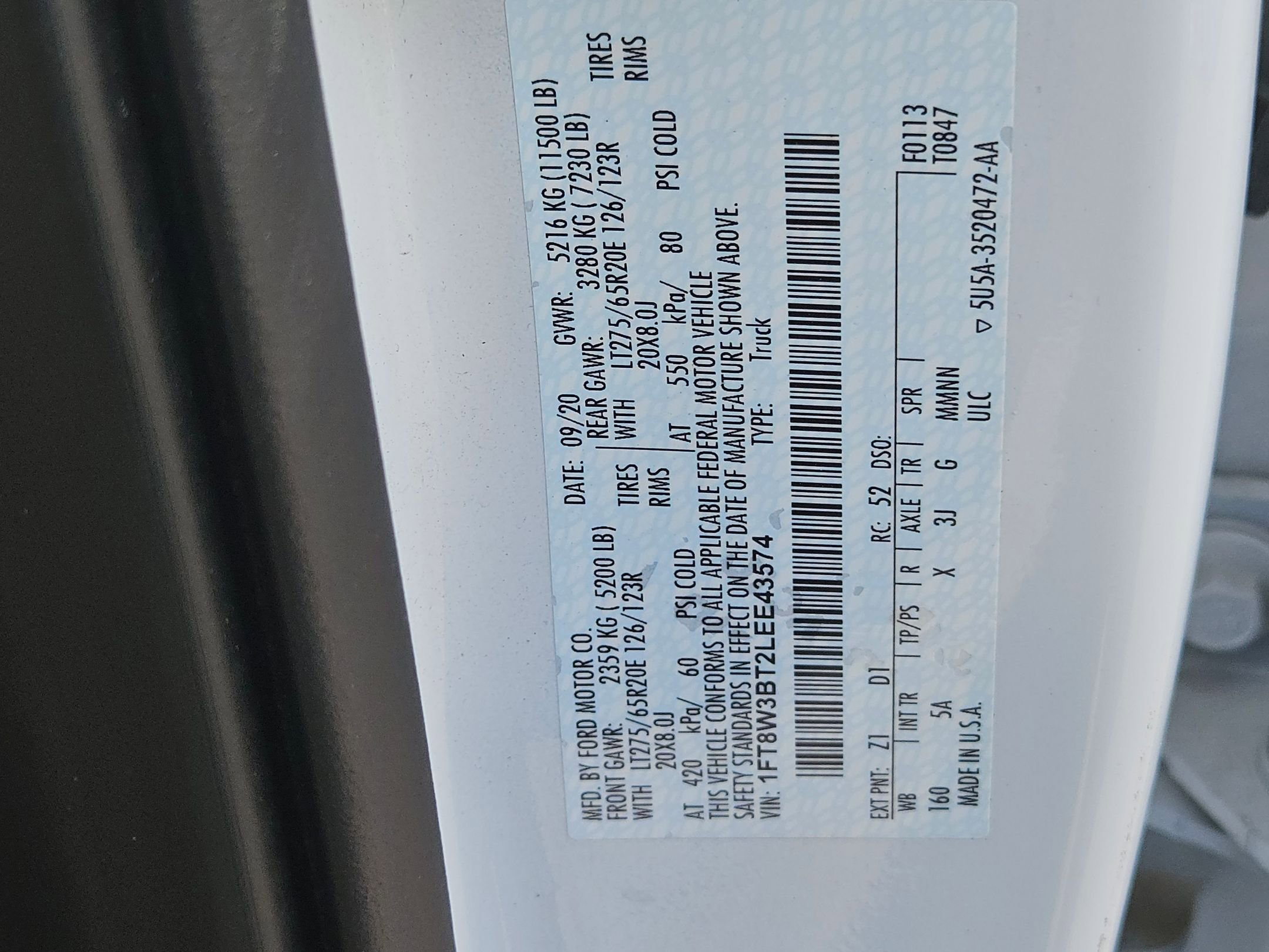 Used 2020 Ford F350 Lariat w/ Lariat Ultimate Package image 28