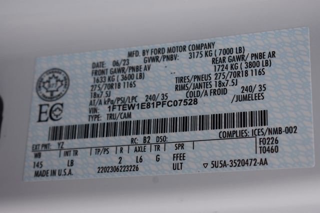 Used 2023 Ford F150 Tremor AWD/4WD image 40