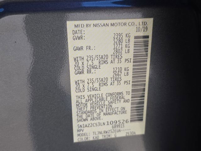 Used 2020 Nissan Murano SL image 38