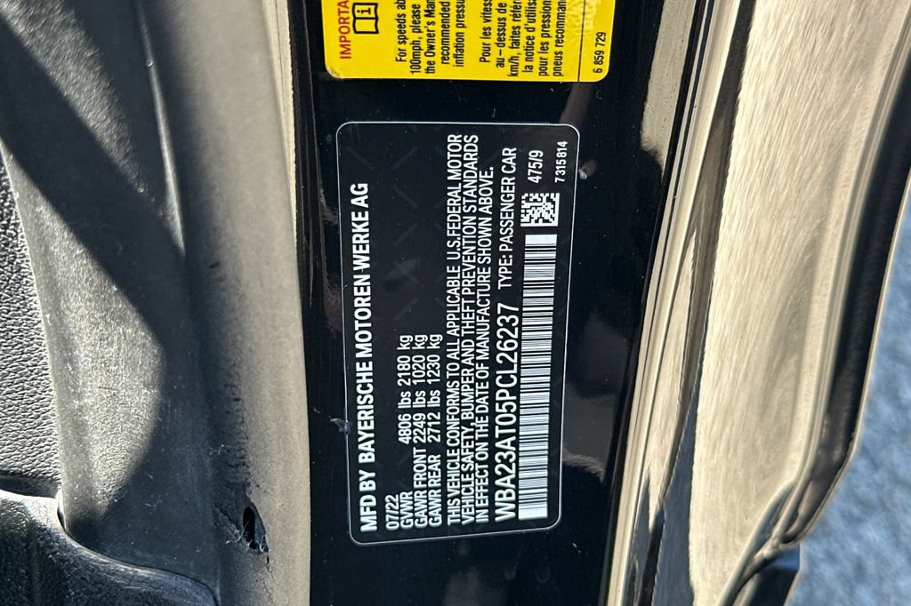 Used 2023 BMW 430i Convertible w/ M Sport Package RWD image 35