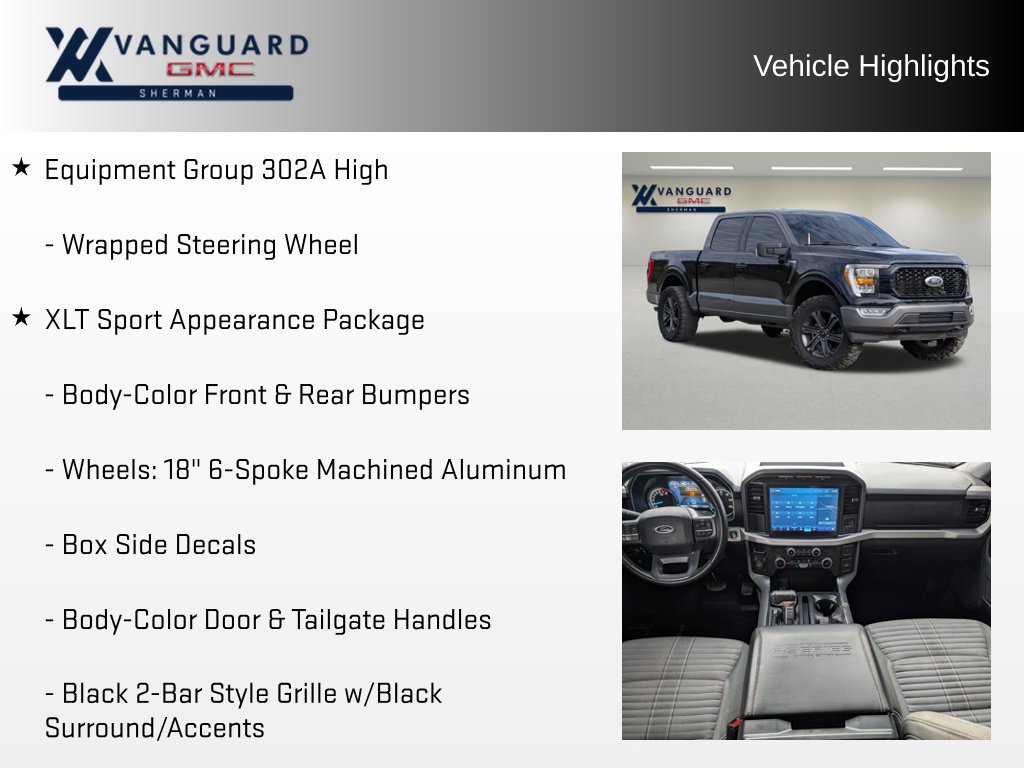 Used 2023 Ford F150 XLT w/ Equipment Group 302A High AWD/4WD image 16
