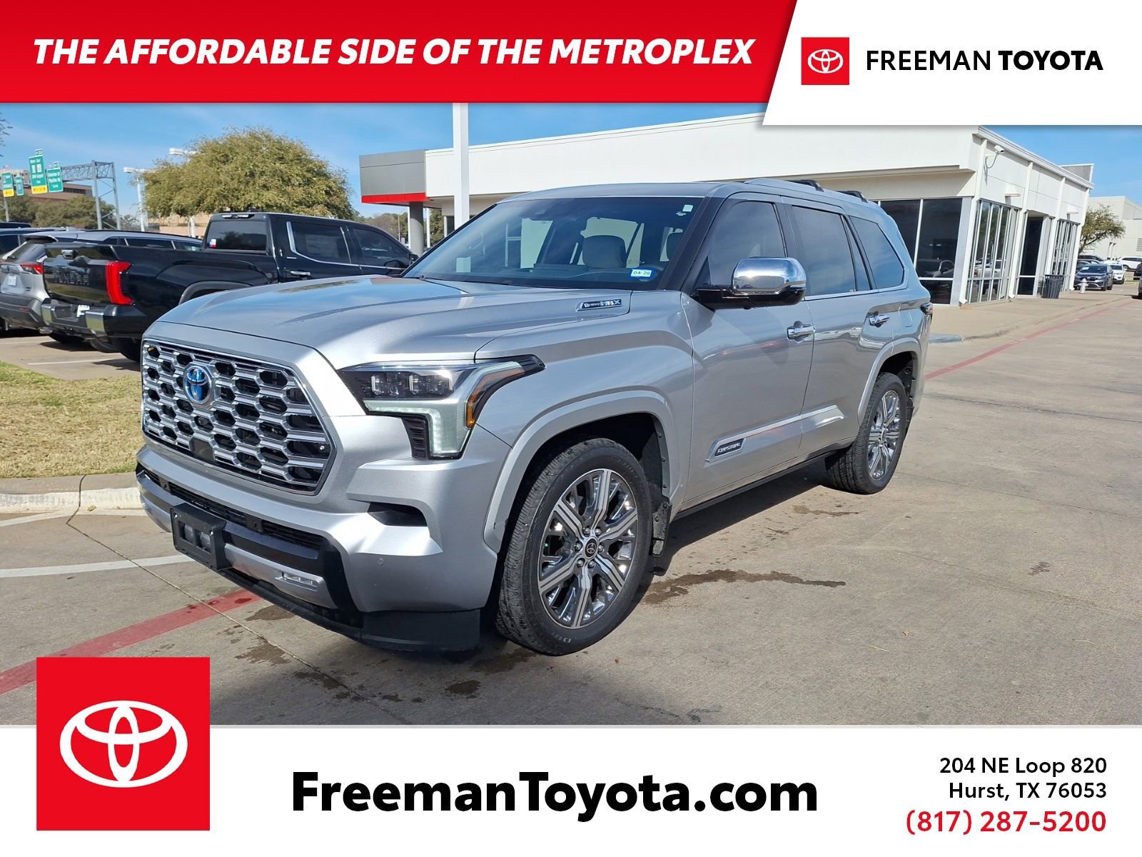 Used 2024 Toyota Sequoia Capstone image 1