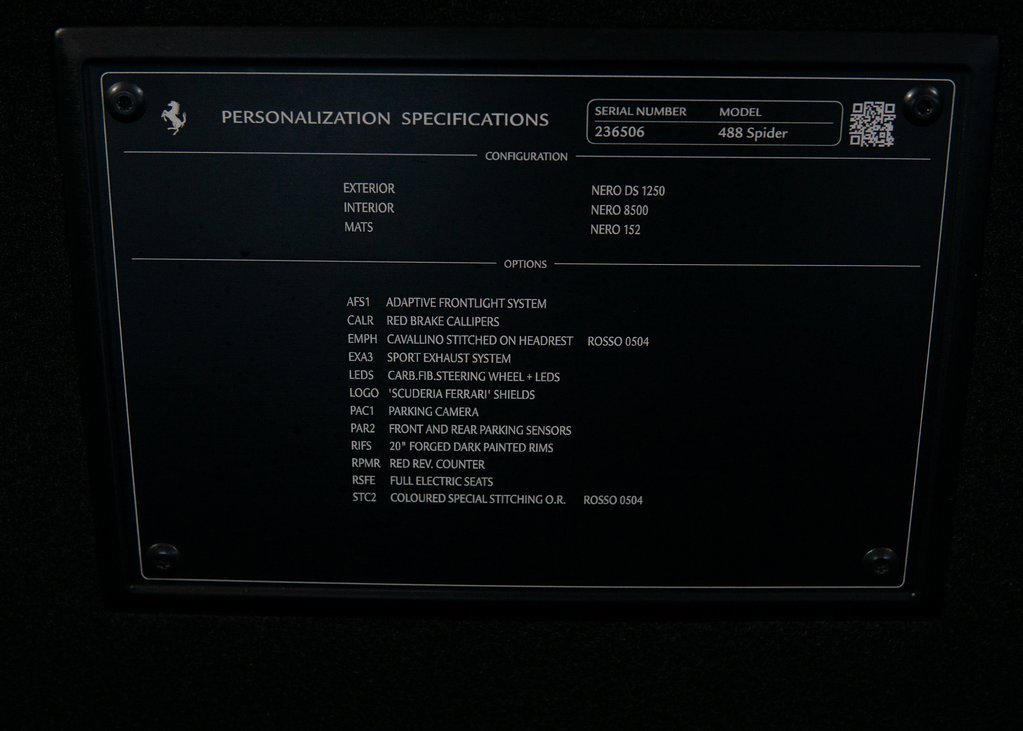 Certified 2018 Ferrari 488 Spider image 29