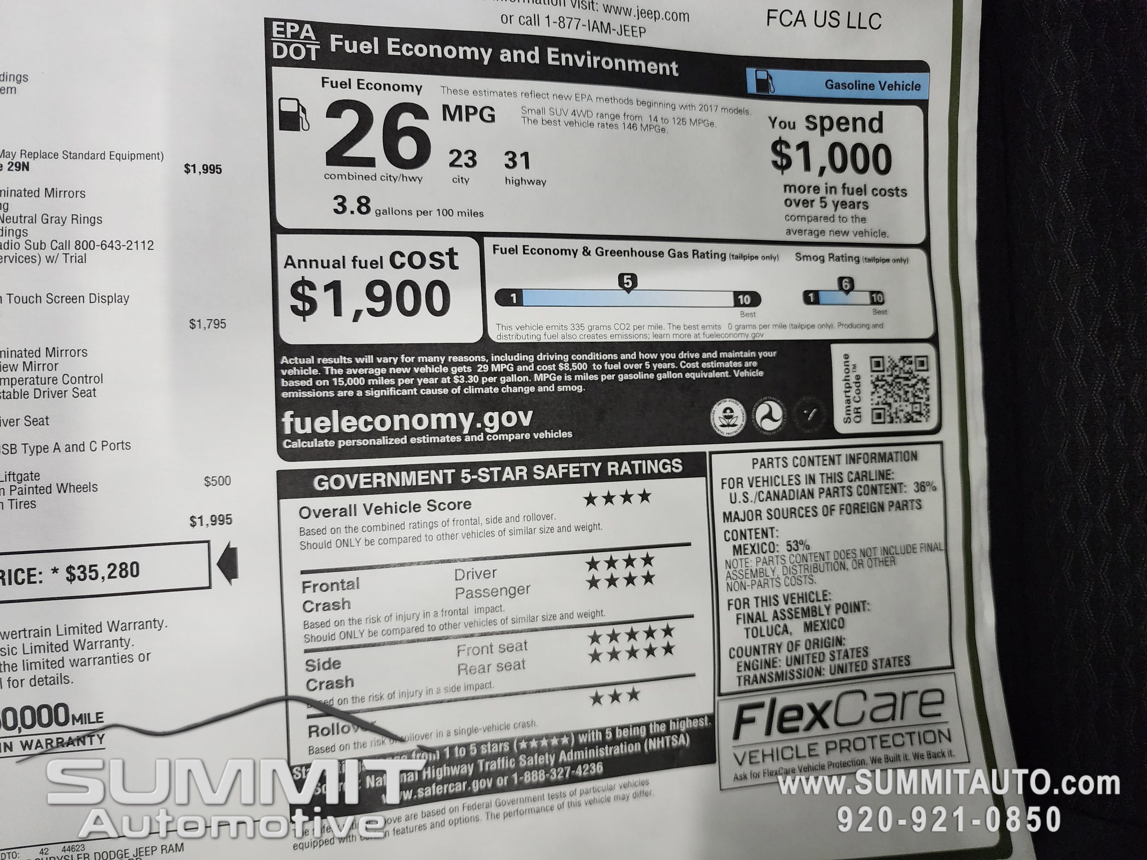 New 2026 Jeep Compass Latitude image 13