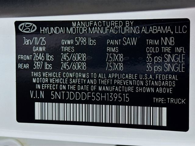 Used 2025 Hyundai Santa Cruz XRT AWD/4WD image 16