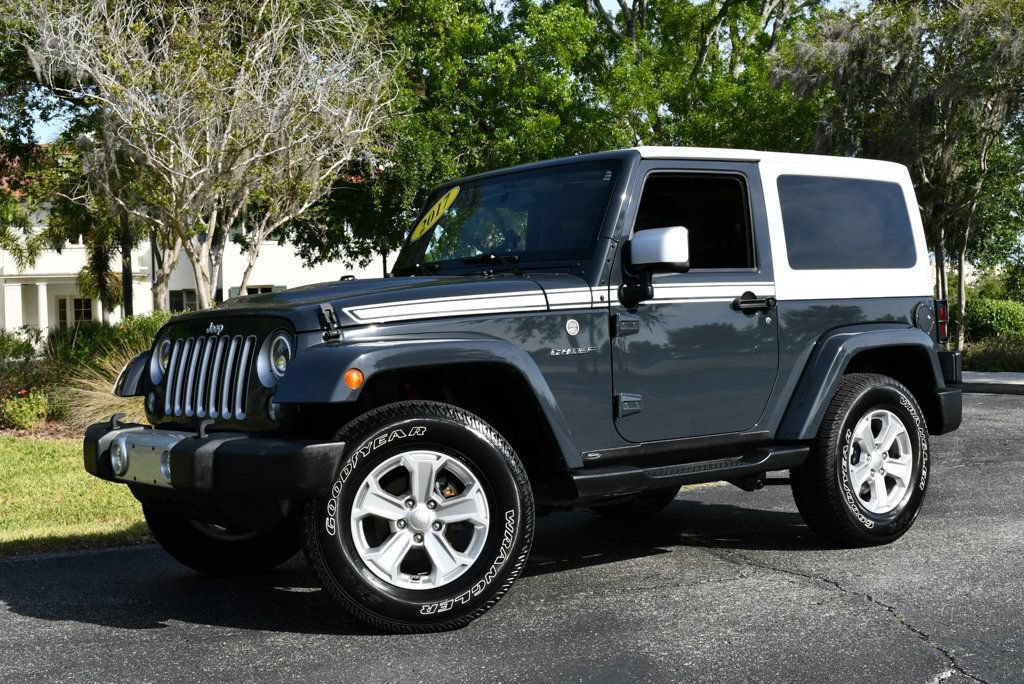 Used 2017 Jeep Wrangler Sahara w/ Quick Order Package 24E Chief AWD/4WD image 21