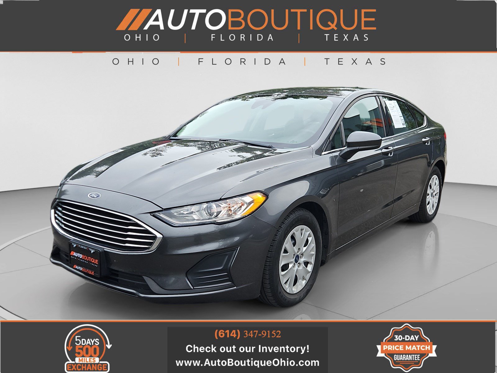 Used 2019 Ford Fusion S