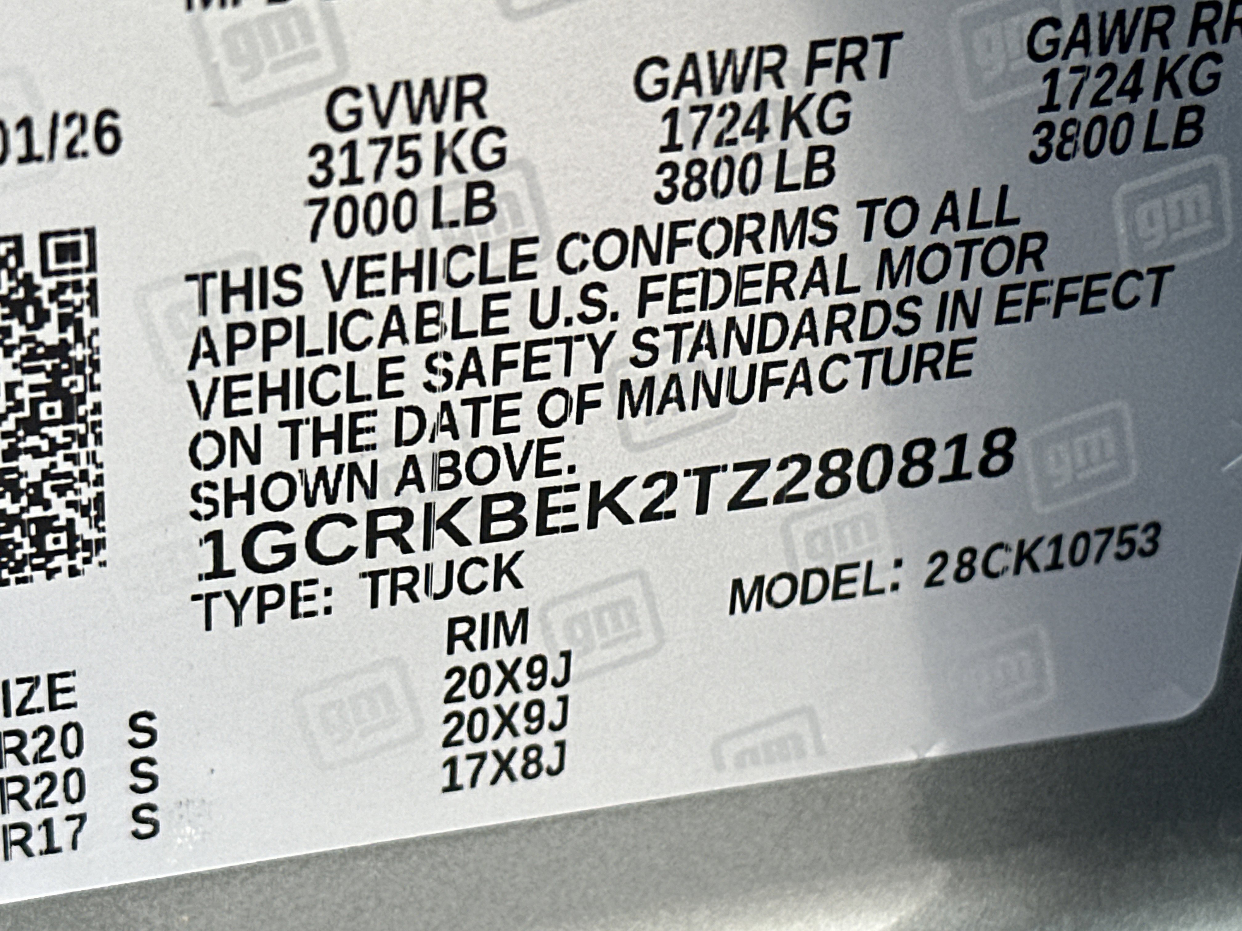 New 2026 Chevrolet Silverado 1500 Custom w/ Turbomax Blackout Package image 30