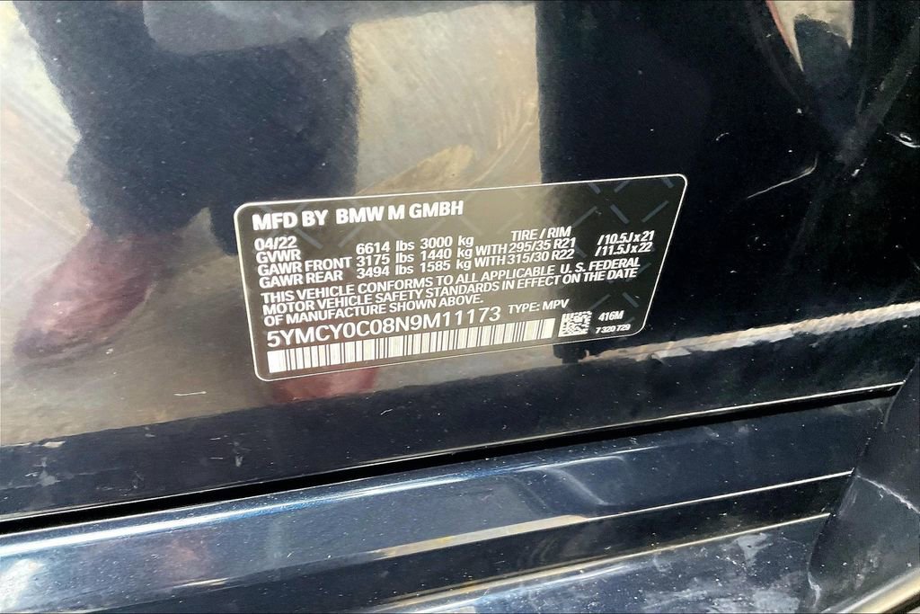 Used 2022 BMW X6 M Competition w/ Competition Package image 19